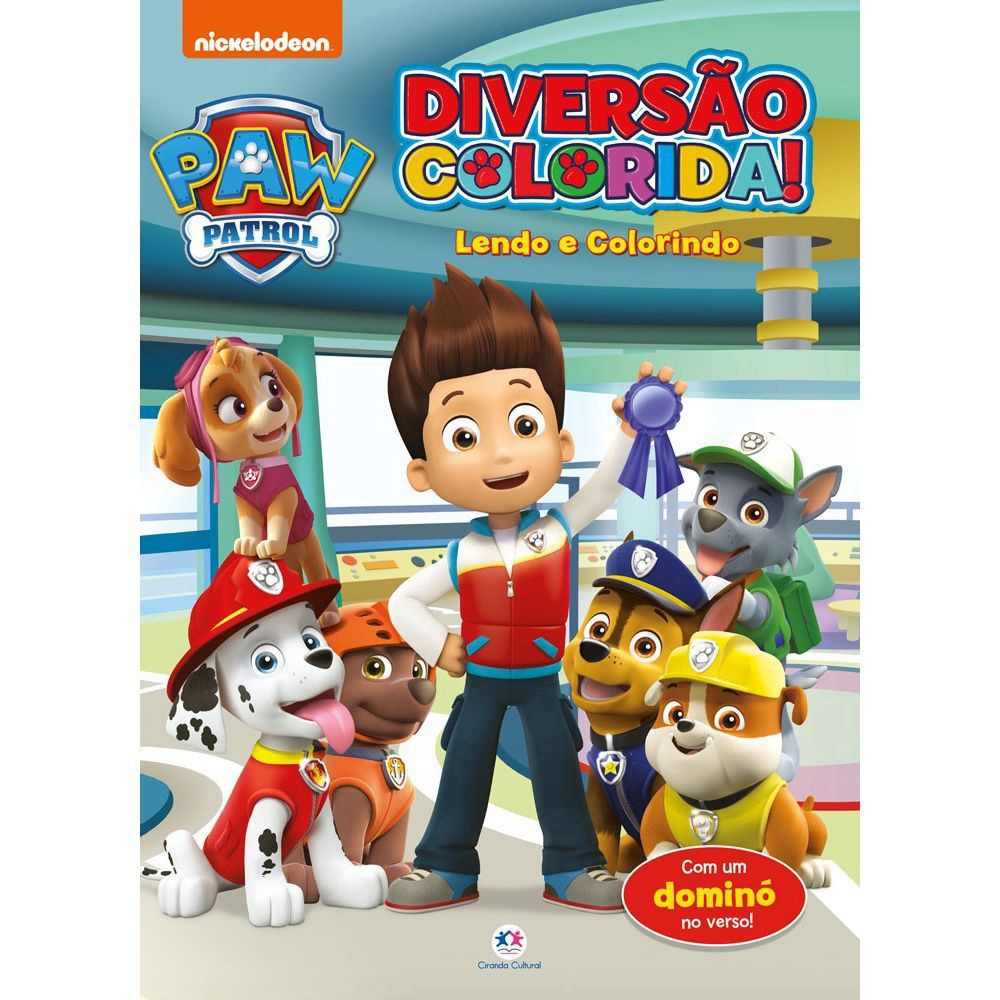 Kit diversão - 3 livros patrulha canina + jogos, pintando E brincando  alfabetização 1 em Promoção na Americanas