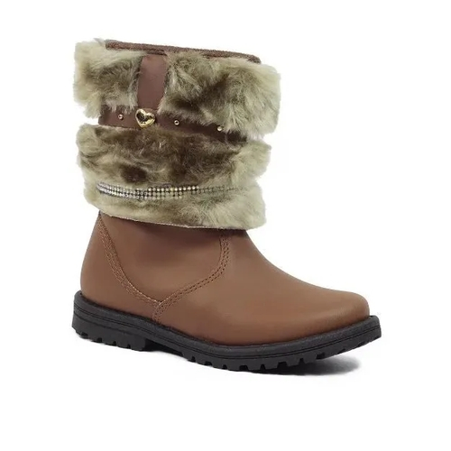 bota kidy marrom