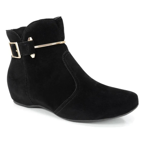 bota vizzano camurça preta