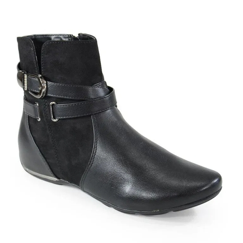bota rasteira conforto feminina comfortflex