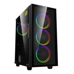 Gabinete Gamer Preto Gamemax Draco Xd 3603 Argb Vidro Menor preço em Gabinete Gamer Preto Gamemax Draco Xd 3603 Argb Vidro