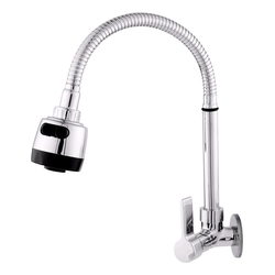 Menor preço em Torneira Bica Movel Gourmet Haste Flexível Parede Metal