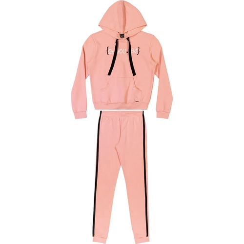 pink vetements moletom com capuz