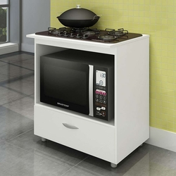 Balcão De Cozinha Lívia Para Cooktop 5 Bocas 1 Pt Branco Menor preço em Balcão De Cozinha Lívia Para Cooktop 5 Bocas 1 Pt Branco
