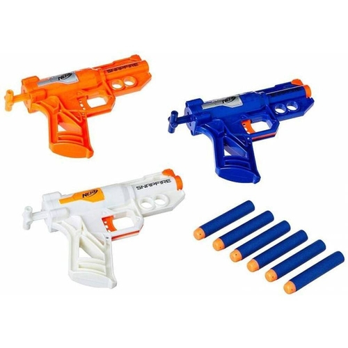 Kit Lanca Dardo Nerf Elite Snapfire Pack C/03 em Promoção na