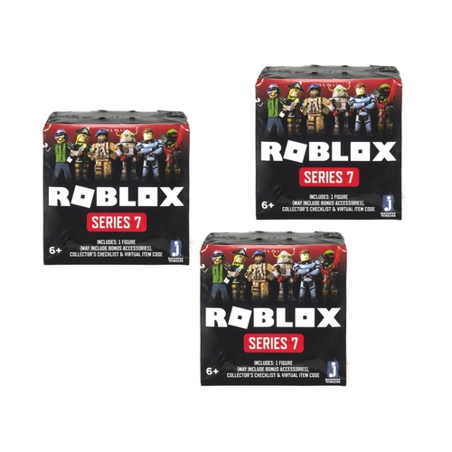 Kit C 3 Roblox Cubo Surpresa Serie 7 Figura 7 Cm Nas Americanas - caixa misteriosa roblox