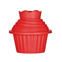 Kit Forma Gigante Para Cupcake Molde Em Silicone Com 3 Peças Menor preço em Kit Forma Gigante Para Cupcake Molde Em Silicone Com 3 Peças