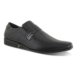 Sapato Social Preto Mocassim Fivela Ferracini24h 4068-281g Menor preço em Sapato Social Preto Mocassim Fivela Ferracini24h 4068-281g
