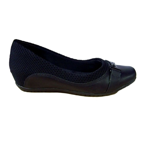 sapato confort feminino preto