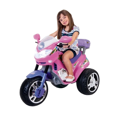 Moto eletrica infantil menina