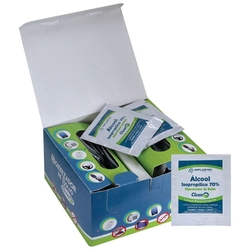 Lenço Higienizador de Bolso Clean Alcool Isopropílico 70% Sache 1,8ml Cx C/50 Implastec é ruim? Lenço Higienizador de Bolso Clean Alcool Isopropílico 70% Sache 1,8ml Cx C/50 Implastec é boa?