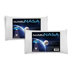 Travesseiro Nasa Kit 2 Pecas - Antialergico - Toque Macio Menor preço em Travesseiro Nasa Kit 2 Pecas - Antialergico - Toque Macio