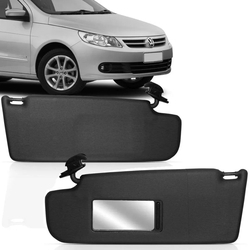Par Quebra Sol Black Gol Saveiro Voyage G5 G6 2008 2009 2010 2011 2012 2013 2014 2015 2016 Com Espelho Menor preço em Par Quebra Sol Black Gol Saveiro Voyage G5 G6 2008 2009 2010 2011 2012 2013 2014 2015 2016 Com Espelho