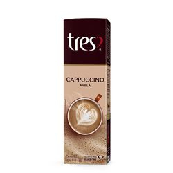 Cápsula TRES 3 Corações Cappuccino Avelã 110g - 10 Unidades Menor preço em Cápsula TRES 3 Corações Cappuccino Avelã 110g - 10 Unidades