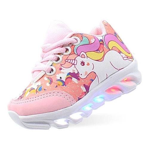 tenis infantil com led menina