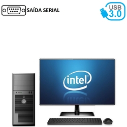 Computador Completo Intel Dual Core 2.58Ghz 4GB HD 500GB Saída serial Monitor LED CorPC IPXG2 Menor preço em Computador Completo Intel Dual Core 2.58Ghz 4GB HD 500GB Saída serial Monitor LED CorPC IPXG2