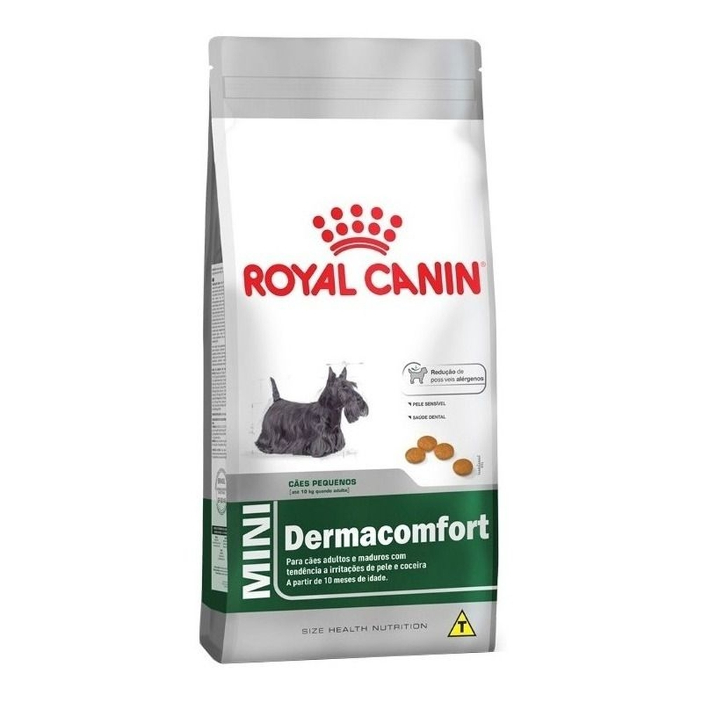Racao Royal Canin Cao Mini Dermacomfort 7,5kg no Shoptime