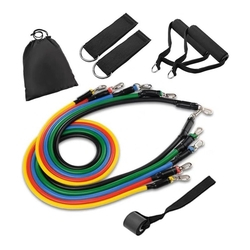 Kit Exercícios Em Casa Elástico Extensor Crossfit 11 Itens é boa?