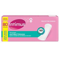 Protetor Diário Intimus Tecnologia Antibacteriana - 80 Unidades é boa?