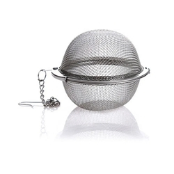 Kit 4 Infusor De Chá Aço Inox Coador Peneira Chaleira Erva Menor preço em Kit 4 Infusor De Chá Aço Inox Coador Peneira Chaleira Erva