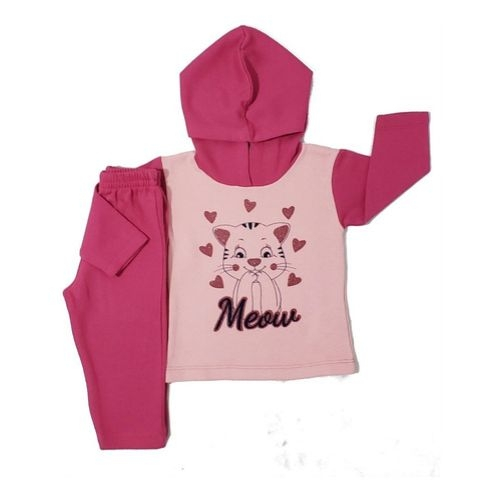 conjunto moletom bebe menina