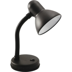 Luminária de Mesa Preta Base Flexível Dobrável Articulável Menor preço em Luminária de Mesa Preta Base Flexível Dobrável Articulável