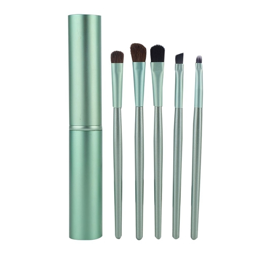 Set Of 5 Eye Makeup Brushes Portable - Eye Makeup Brush Kit Set Of 5 Eye Makeup Brushes Portable - Eye Makeup Brush Kit