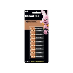 Pilha Alcalina AA Pequena Duracell com 16 Unidades Menor preço em Pilha Alcalina AA Pequena Duracell com 16 Unidades