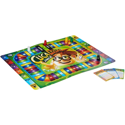 Cuca Legal Junior Jogo Tabuleiro 300 Perguntas Brinquedo Infantil Jogar em  Família Amigos