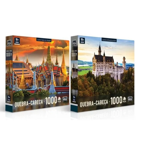 Quebra-cabeça – 1000 peças – Castelo de Neuschwanstein