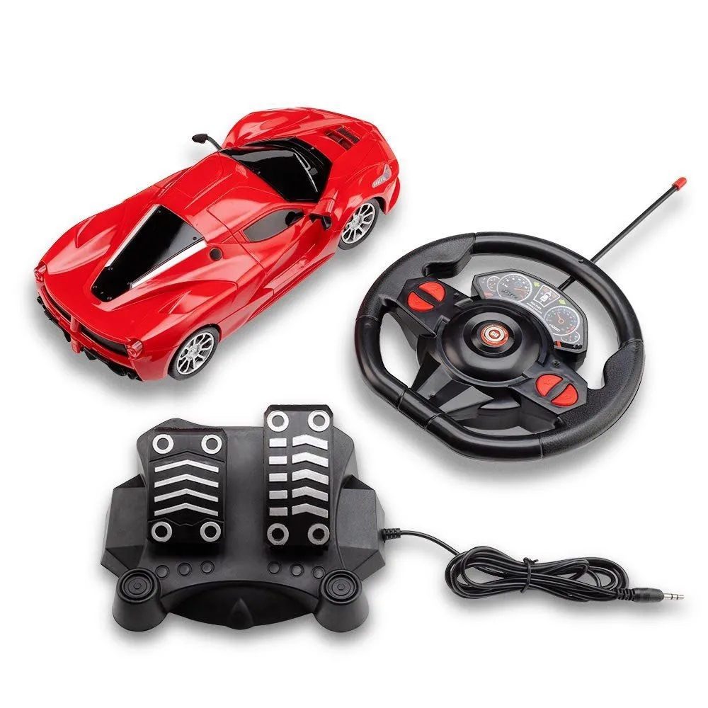 Carrinho Com Controle Remoto Thunder Vermelho Multikids - BR1644