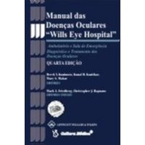 Manual Das Doencas Oculares Wills Eye Hospital Em Promoção Na Americanas