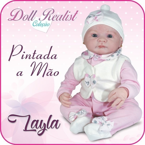 Boneca Bebê Reborn Original Articulada Original no Shoptime