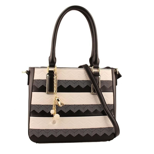aldo striped bolsa
