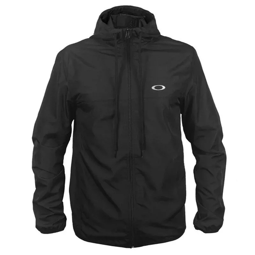 jaqueta oakley windbreaker preta