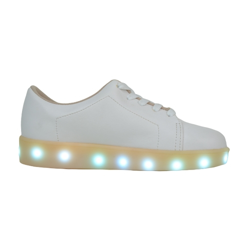 tenis de led branco feminino