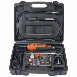 Kit Micro Retífica com Controle de Torque 180W com 110 Peças - 110V - BLACK+DECKER-RT18KA Menor preço em Kit Micro Retífica com Controle de Torque 180W com 110 Peças - 110V - BLACK+DECKER-RT18KA