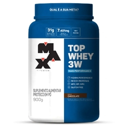 Top Whey 3w + Performance 900 G - Max Titanium (chocolate) é boa?