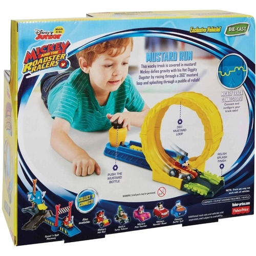 Pista E Veículo - Disney - Mickey Mouse - Aventuras Sobre Rodas - Mickey  Mustard Run - Fisher-price em Promoção na Americanas