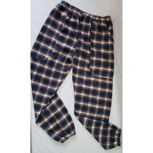 calça jogger quadriculada