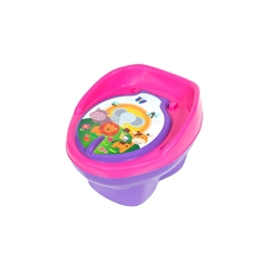 Troninho penico Bichinhos Lilás / rosa - Base destacável. Transforma-se em banquinho Menor preço em Troninho penico Bichinhos Lilás / rosa - Base destacável. Transforma-se em banquinho