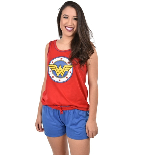 Short doll mulher maravilha Clearance