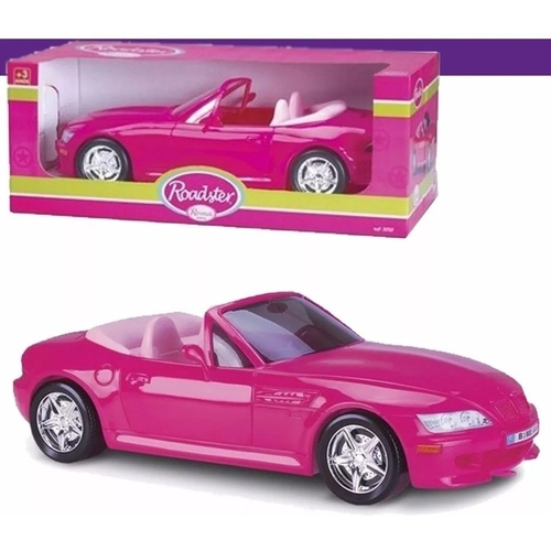 Carro Da Barbie Conversivel Controle Remoto