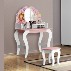 Penteadeira Infantil Menina Carruagem Rosa é boa?