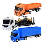 Caminhão Caçamba de brinquedo gigante carrega terra truck 58cm - Adijomar  Brinquedos - Caminhões, Motos e Ônibus de Brinquedo - Magazine Luiza