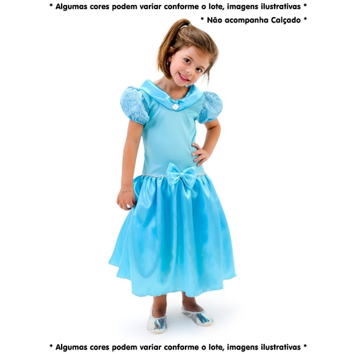 Vestido De Aniversário Da Cinderela