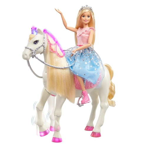 Barbie aventura da princesa com cavalo - mattel em Promoção na Americanas