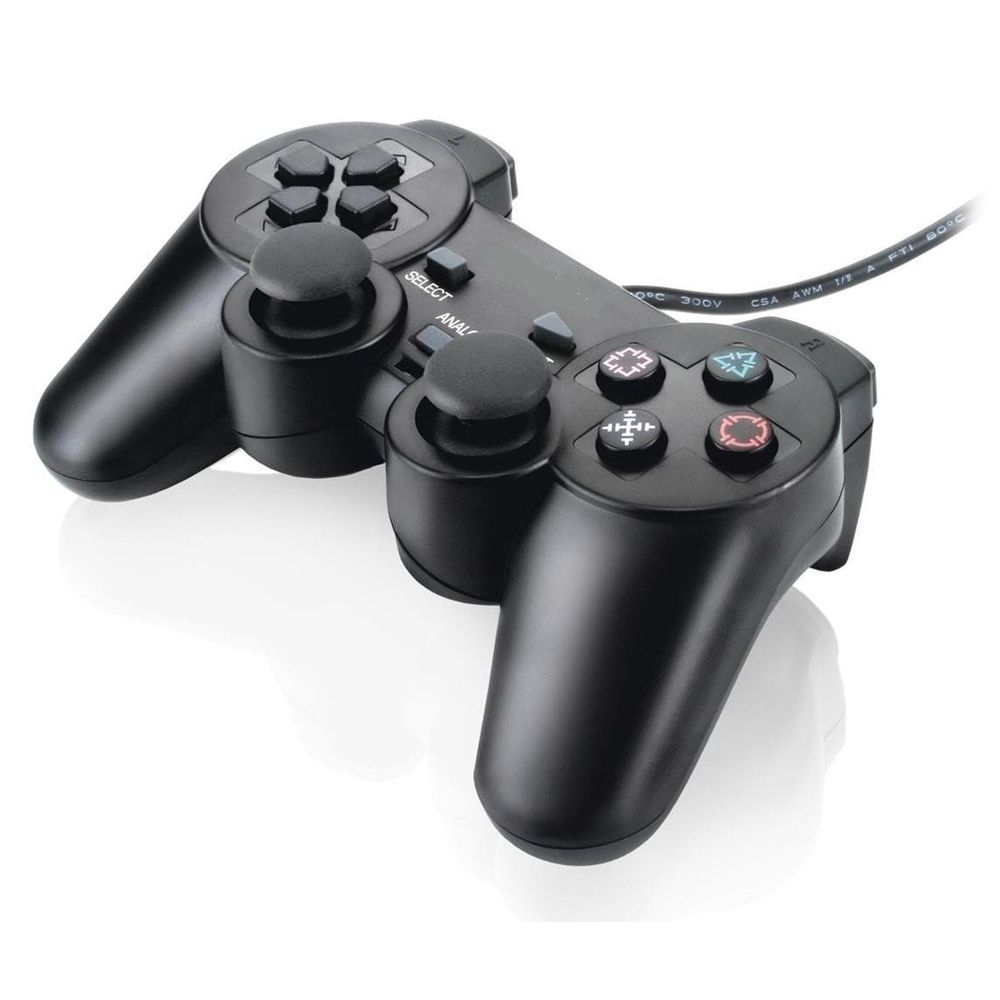 Controle Joystick Wireless Analógico com Vibração para PS2 PRO50