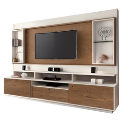 Home Theater Coliseu Off White com Naturale - Edn Móveis é ruim? Home Theater Coliseu Off White com Naturale - Edn Móveis é boa?