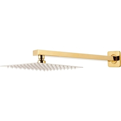 Ducha Chuveiro Inox 30 cm com Braço 40cm Mundaú Pingoo.casa - Dourado é boa?